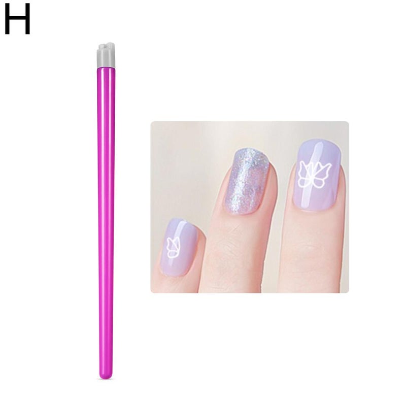 Nail art pen, nail stamp pen, DIY nail art silicone stamp pen, transfer pen, 30-piece set, personalized flower pen